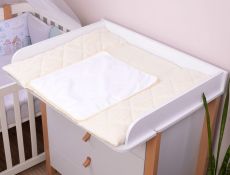Пеленальный матрас Baby Veres 72×80 см Velour Milk